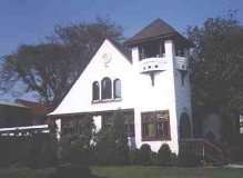 Church at entrance to Sea Gate