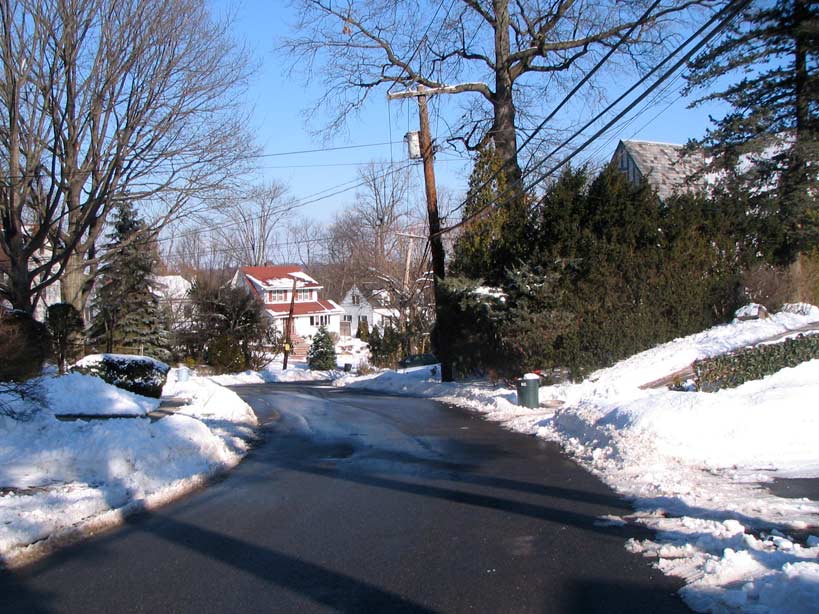 LITTLE NECK, Queens in winter New York