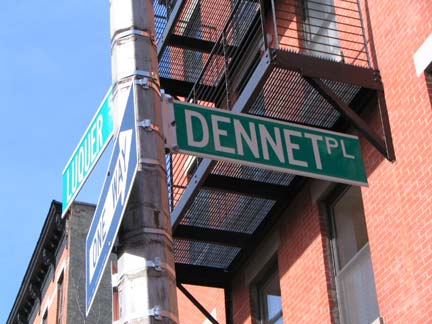 DENNET PLACE, Carroll Gardens - Forgotten New York