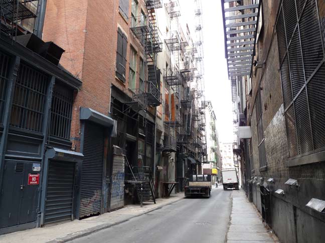 CORTLANDT ALLEY, Tribeca - Forgotten New York