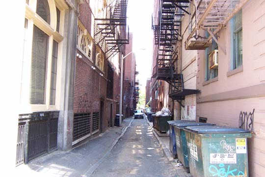 BACK BAY ALLEYS - Forgotten New York