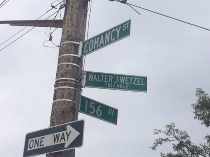 Walter J. Wetzel Triangle, Howard Beach - Forgotten New York