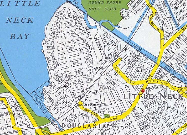 Ardsley Road sign New York