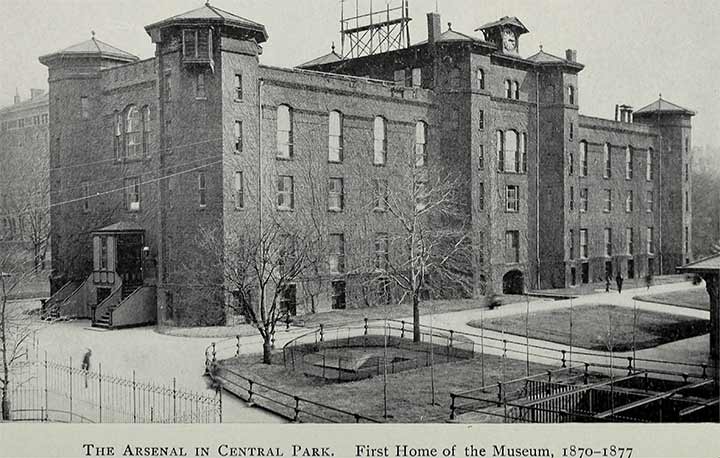 Central Park Arsenal - Forgotten New York